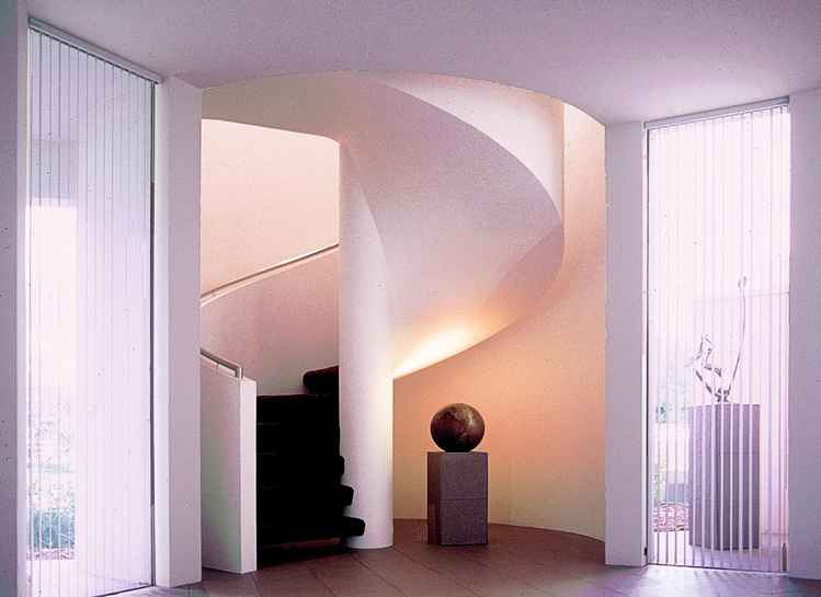 Abrams house spiral staircase